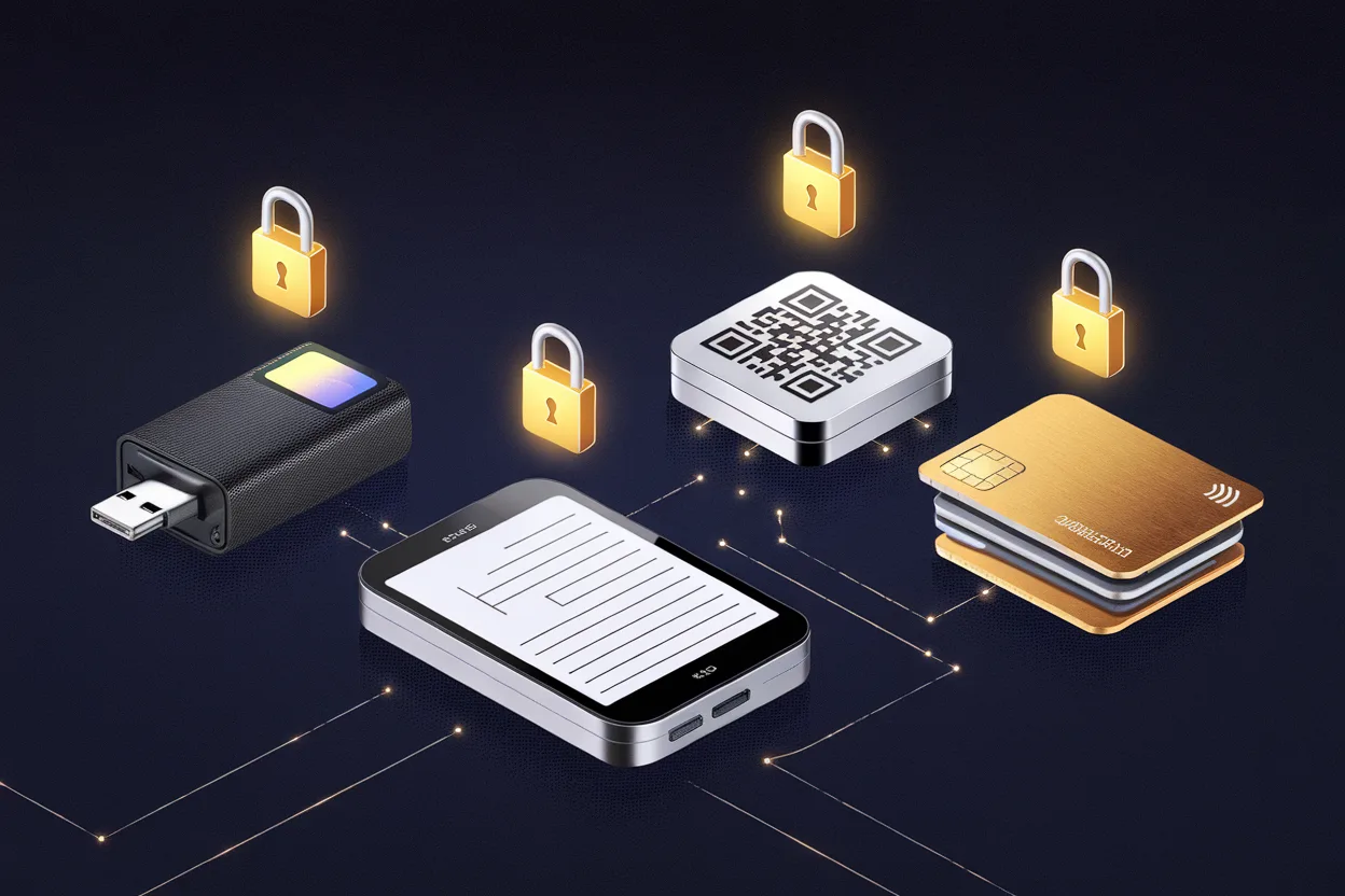 Four hardware wallets compared