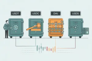 Stablecoins Centralizadas 2026: USDT vs USDC vs DAI vs USDS Riesgos