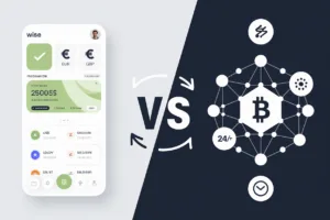 Wise مقابل العملات المشفرة: مقارنة شاملة للتحويلات الدولية (2026)