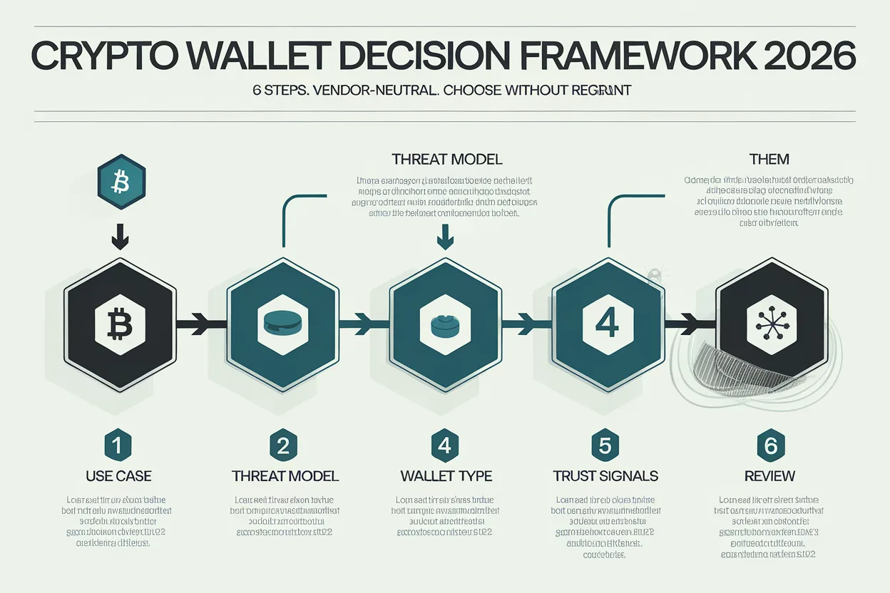 Crypto Wallet Decision Framework 2026 Hero