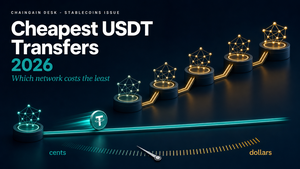 Самая дешёвая сеть для USDT 2026: реальное сравнение комиссий (Solana против Tron, Polygon, BSC, L2)