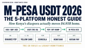 M-Pesa USDT 2026: Como enviar e receber USDT pela principal carteira móvel do Quênia (passo a passo + taxas)