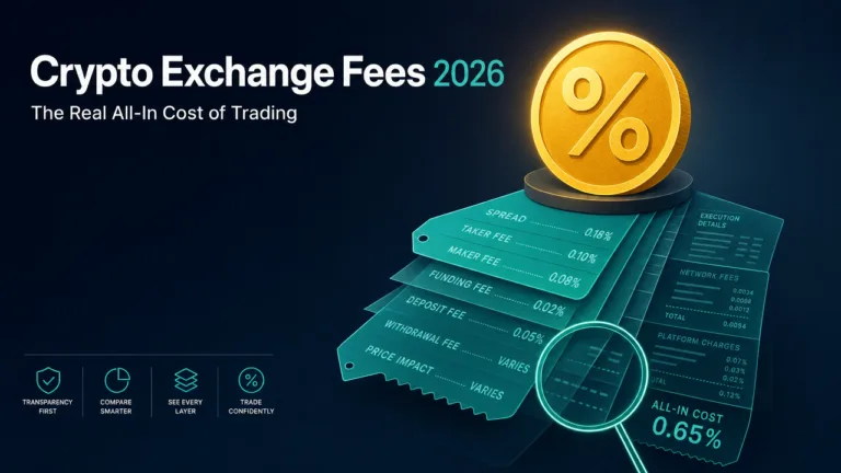 Crypto Exchange Fees 2026: The Real All-In Cost of Trading
