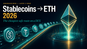 La Forma Más Barata y Segura de Comprar ETH con Stablecoins en un DEX (2026): Comisiones Reales, Gas Sin ETH y Defensa contra Estafas